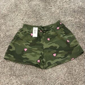 Gap Camo and Heart Shorts